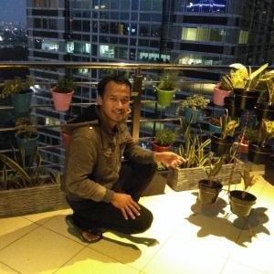 Design taman kantor di sudirman Jakarta selatan